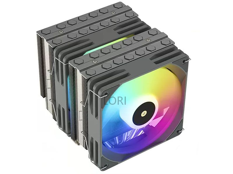 6 Heat Pipe Dual Tower PC Air CPU Cooler