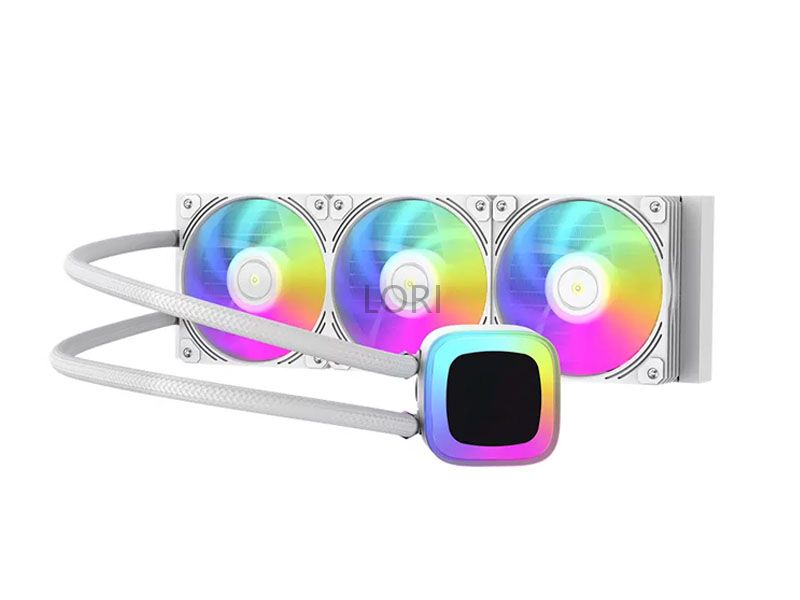3 Fans Liquid CPU Cooler