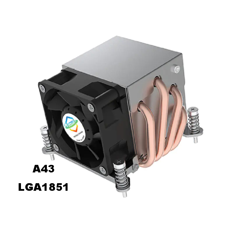 Intel Lga 1831 Square Passive Cpu 2U Server Vapor Chamber Heat Sink