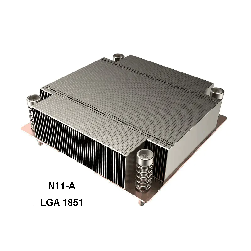 Passive Intel Lga 1851 1U Server Vapor Chamber Cpu Heat Sink