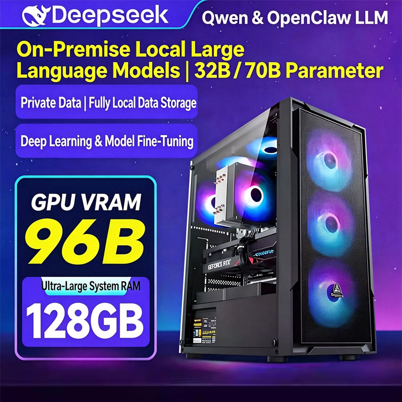 Custom-built Desktop AI Workstation PC